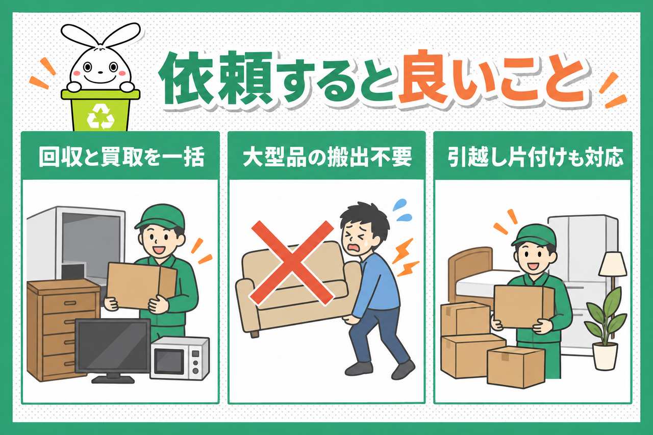 エコパートナーズに依頼すると良いこと