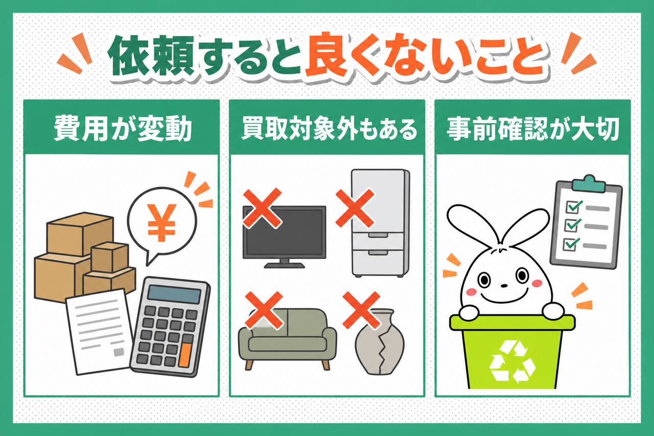 エコパートナーズに依頼すると良くないこと