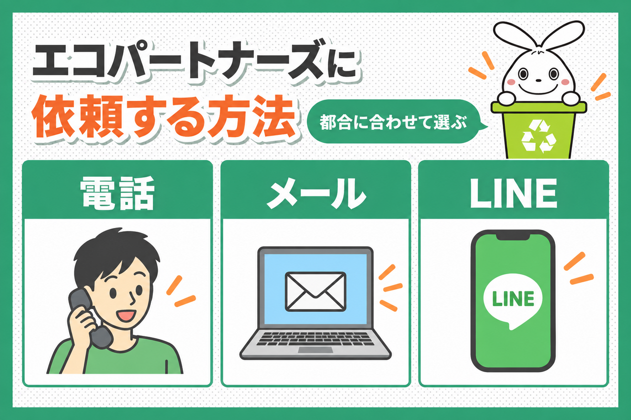 エコパートナーズに依頼する方法