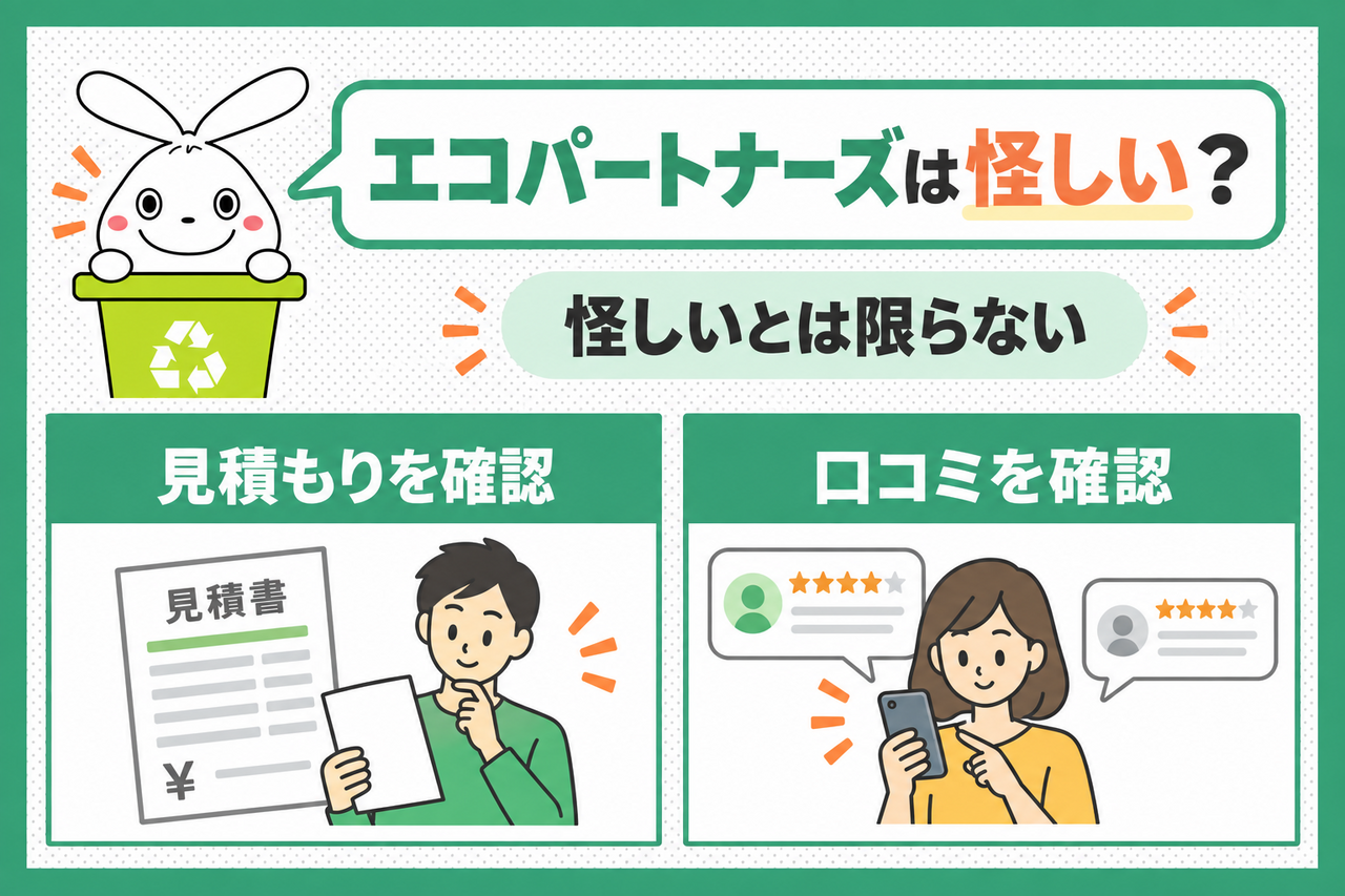 エコパートナーズは怪しい?